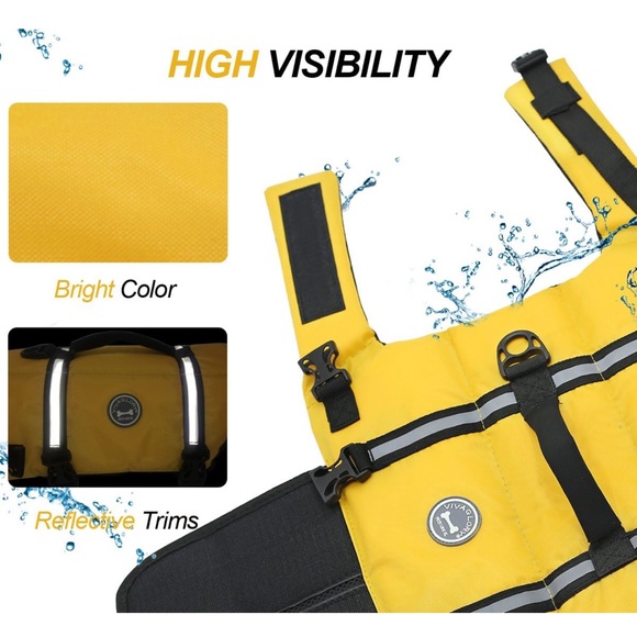 SALE!! Life jacket Dog water rescue vest life preserver.  2 - Picture 8 of 12